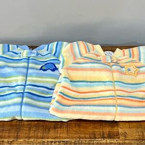 Striped Baby Sleepers